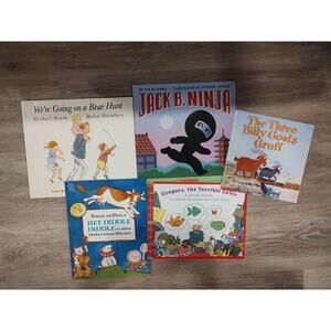 Nursery Rhyme Preschool Books Jack B. Ninja Going On A Bear Hunt 3 Billy Goats